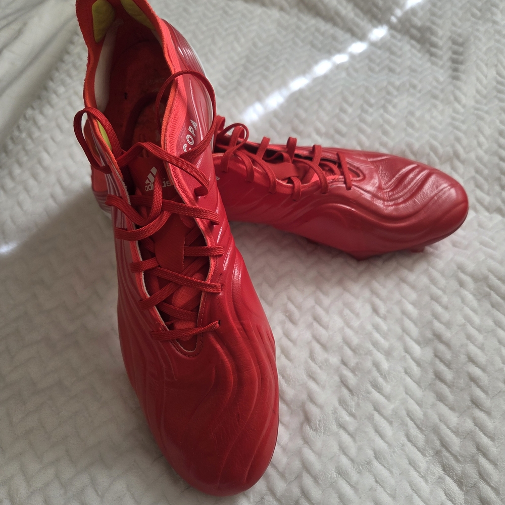 Adidas Red Soccer Cleats